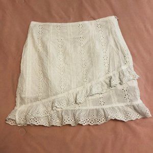 White Mini Skirt